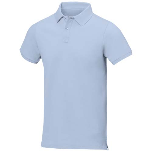 Polo publicitaire homme 200g - CALGARY Bleu brume